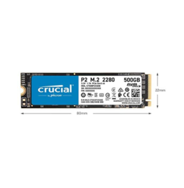 Crucial Internal SSD CT500P2SSD801-alameen computers