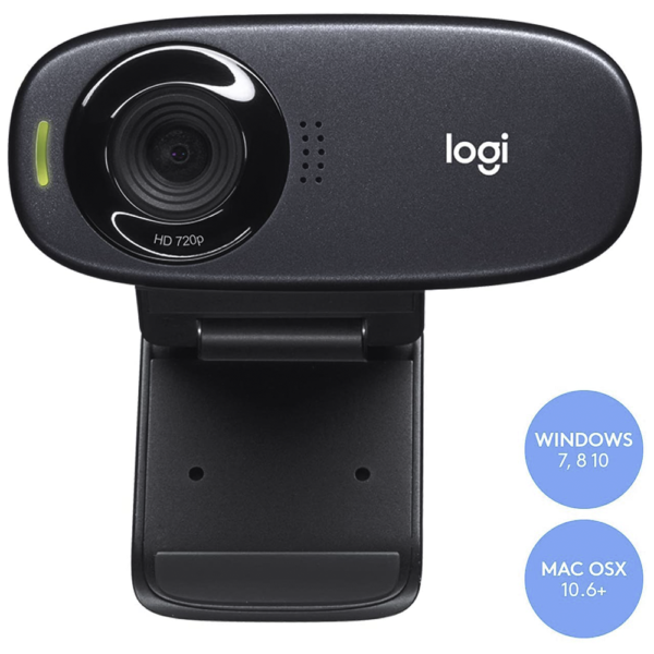 Logitech HD web camera with noise reducing mic-alameencomputers