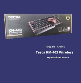 TECSA gaming wireless mouse keyboard -alameencomputers