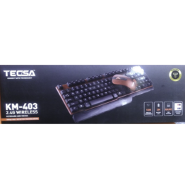 TECSA wireless mouse keyboard KM403-alameencomputers