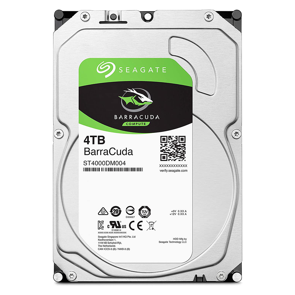 Seagate BarraCuda 4TB Internal Hard Drive HDD – 3.5 Inch Sata 6 Gb